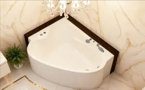 vasche da bagno asimmetriche